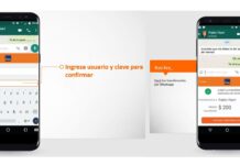 Transferencia de dinero a través del WhatsApp
